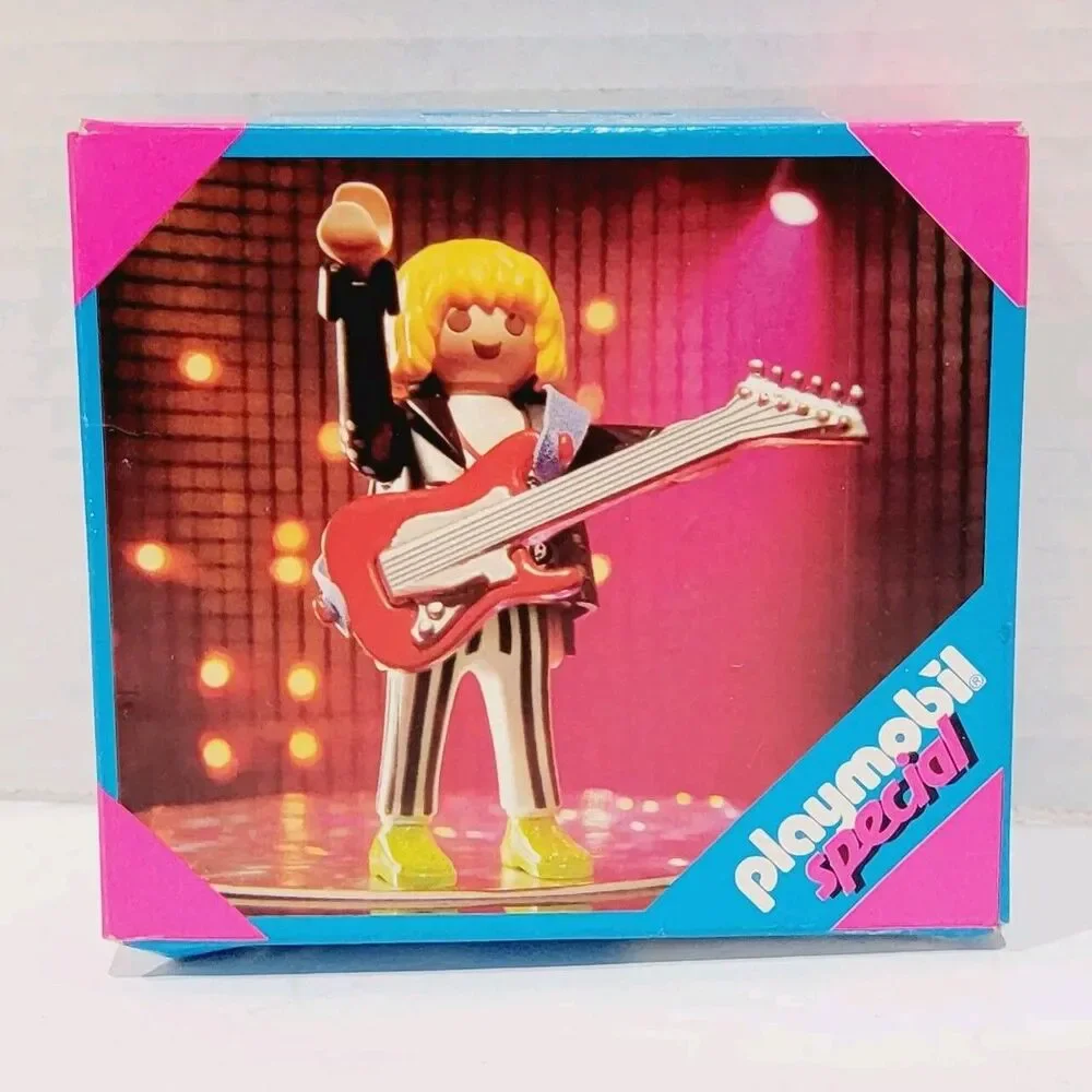 Playmobil Special 4512 Building Set Guitar Player Pop Star Rockstar Rocker